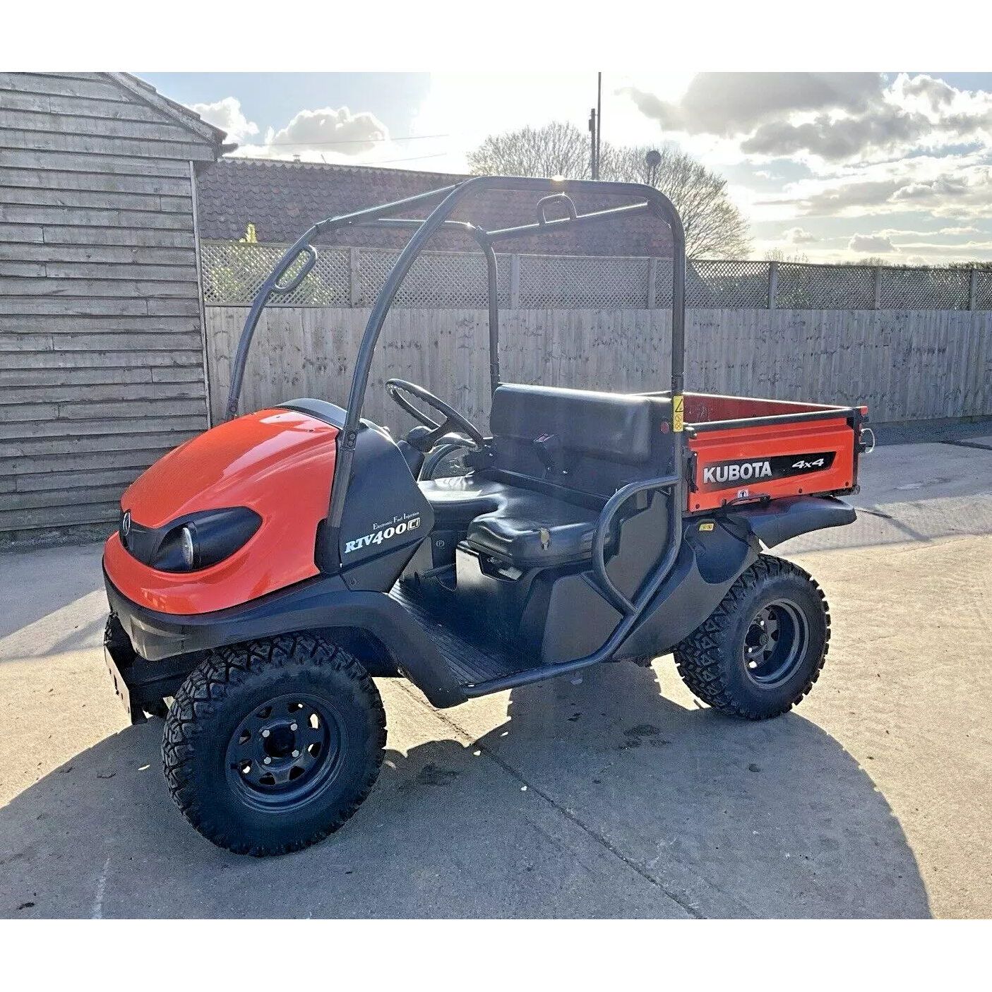 2016 KUBOTA RTV 400 PETROL UTILITY VEHICLE